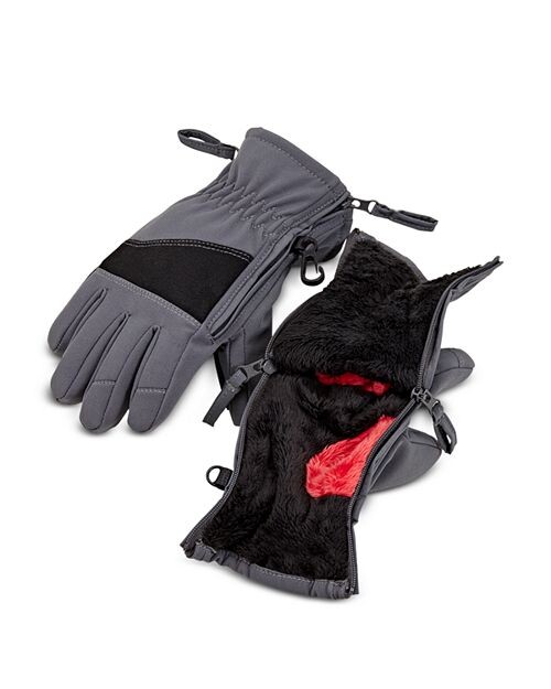 

Перчатки Evan на молнии для мальчиков ZipGlove, цвет Gray
