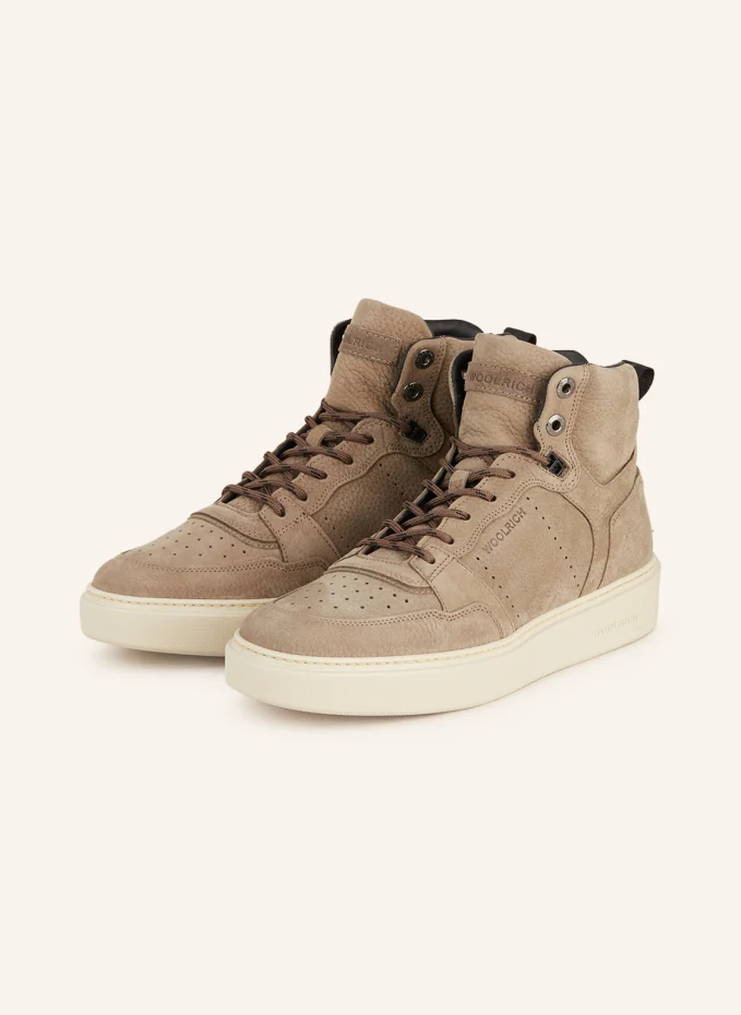 

Высокие кроссовки Woolrich, серый