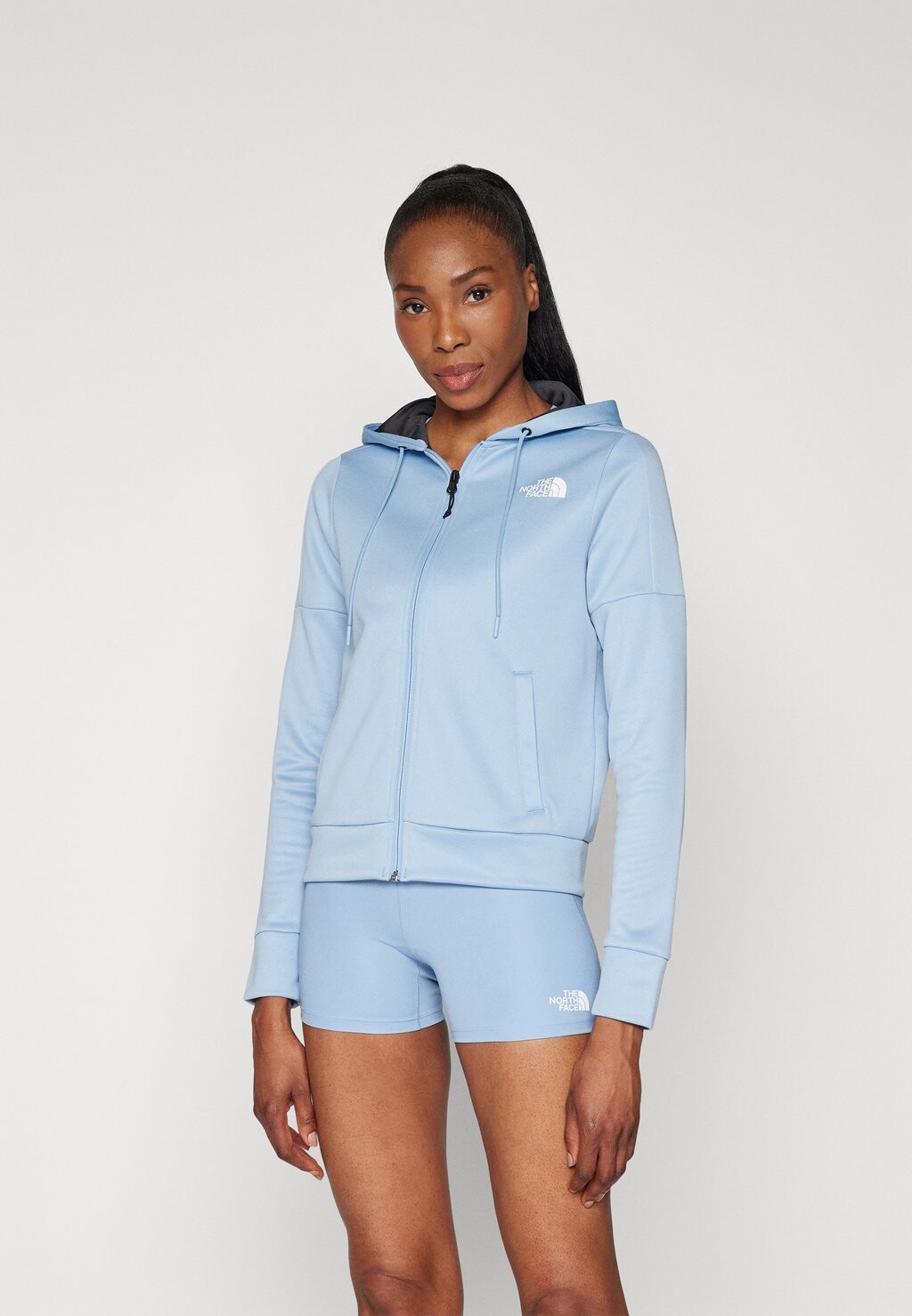 

Толстовка REAXION HOODIE The North Face, цвет steel blue