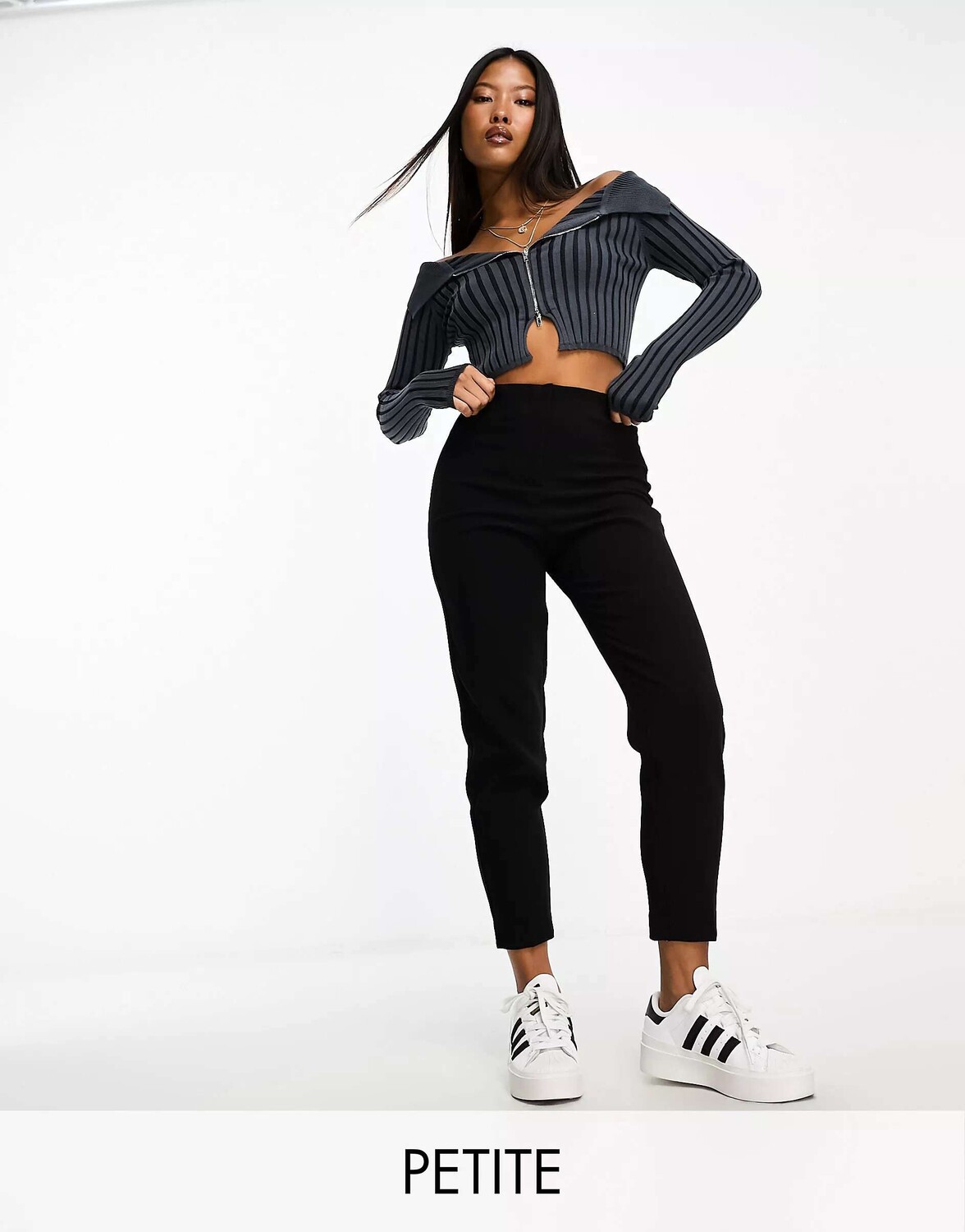 

Черные прямые брюки Vero Moda, Черный