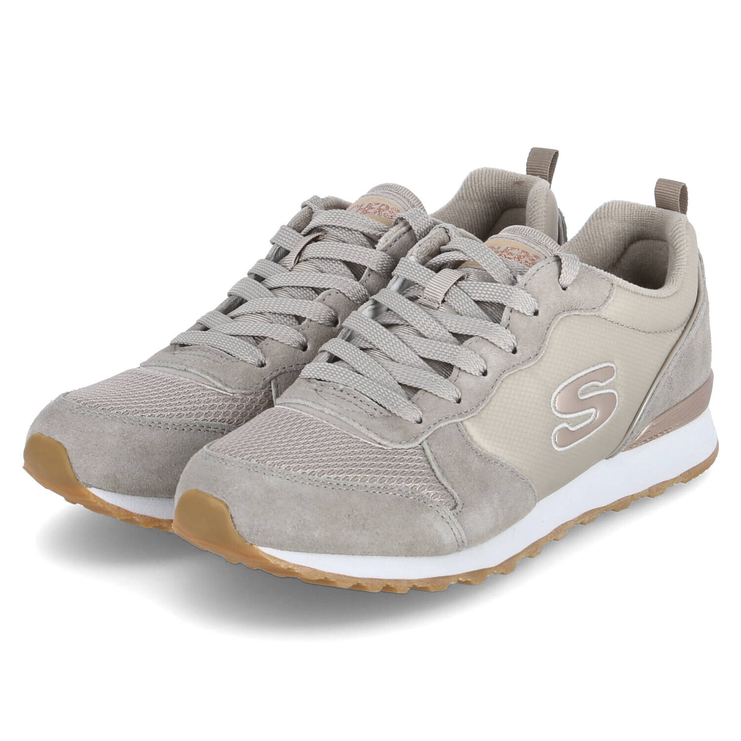 

Ботинки Skechers Low Sneaker GOLDN GURL, серо-коричневый
