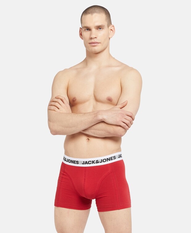 

Шорты-боксеры, комплект из 3 шт. Jack & Jones, темно-зеленый