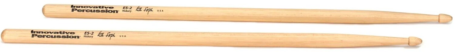

Инновационные барабанные палочки Percussion ES-2 Signature Series Ed Soph Model — Big Band — Hickory — Acorn Bead