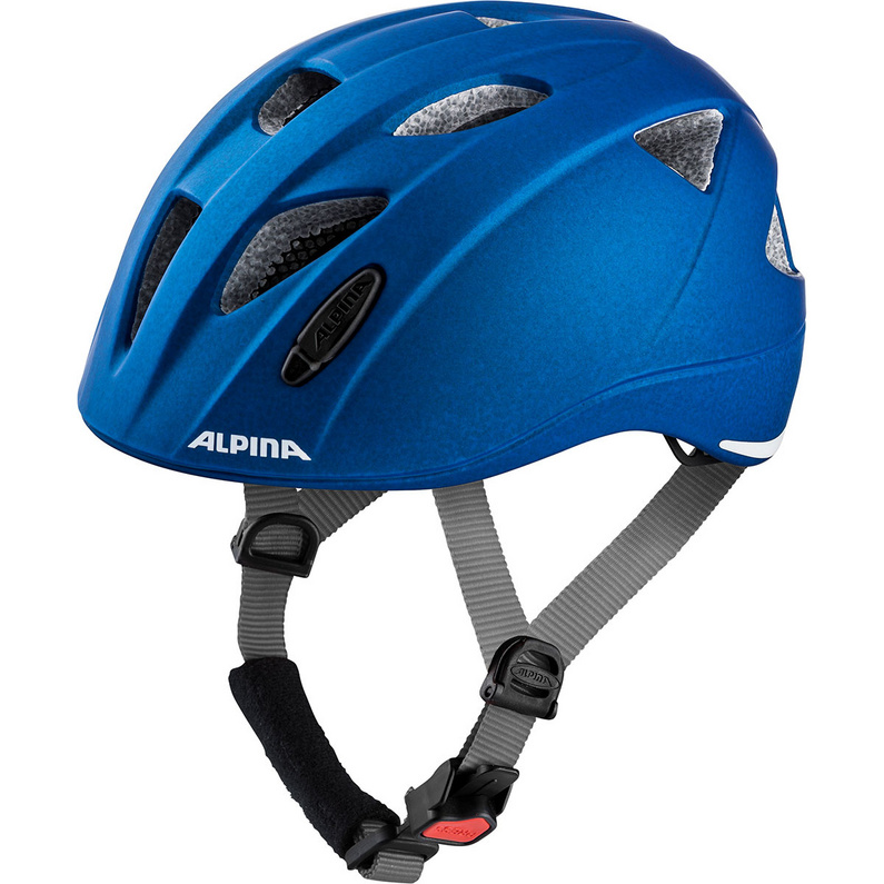 цена Дети Ксимо ЛЭ Велосипедный шлем Alpina, синий