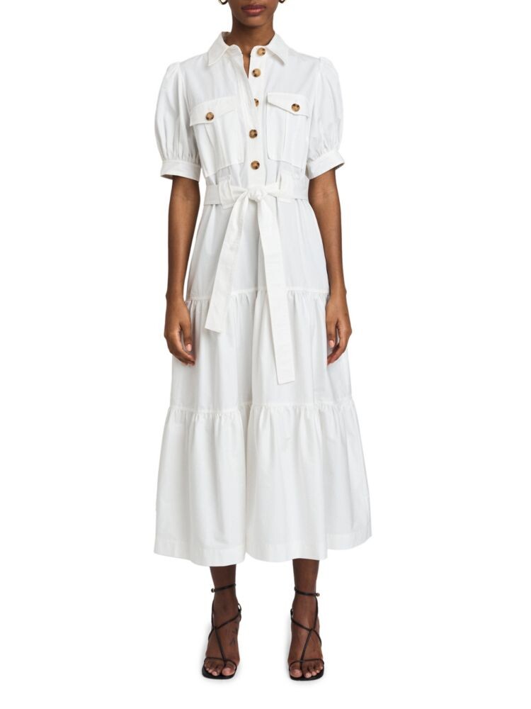 

Платье в стиле Баффи Derek Lam 10 Crosby, белый