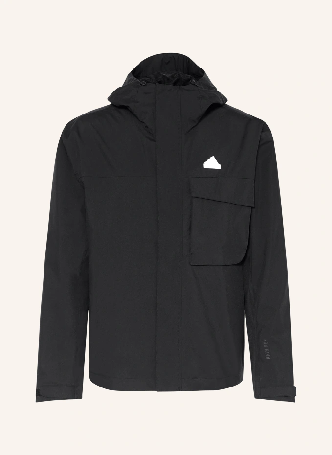 цена Функциональная куртка city escape rain Adidas, черный