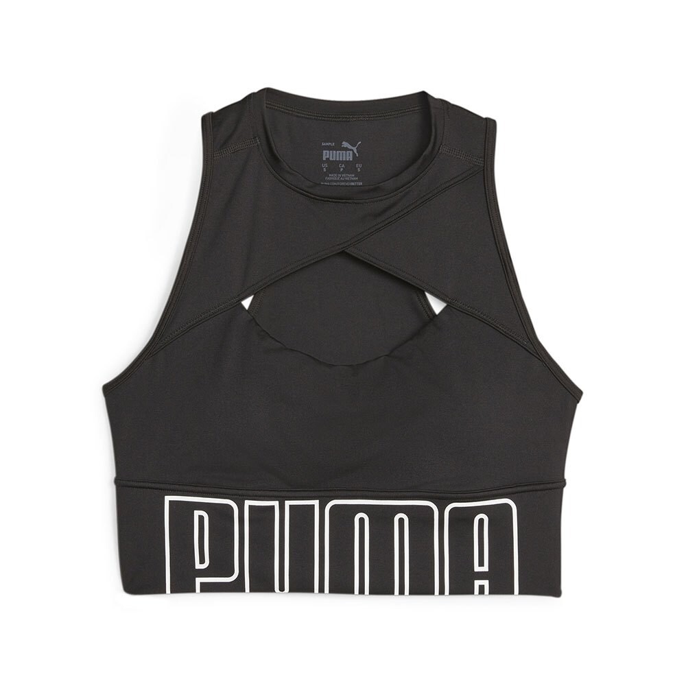 

Спортивный бюстгальтер Puma Fit Move Fashion Longline, черный