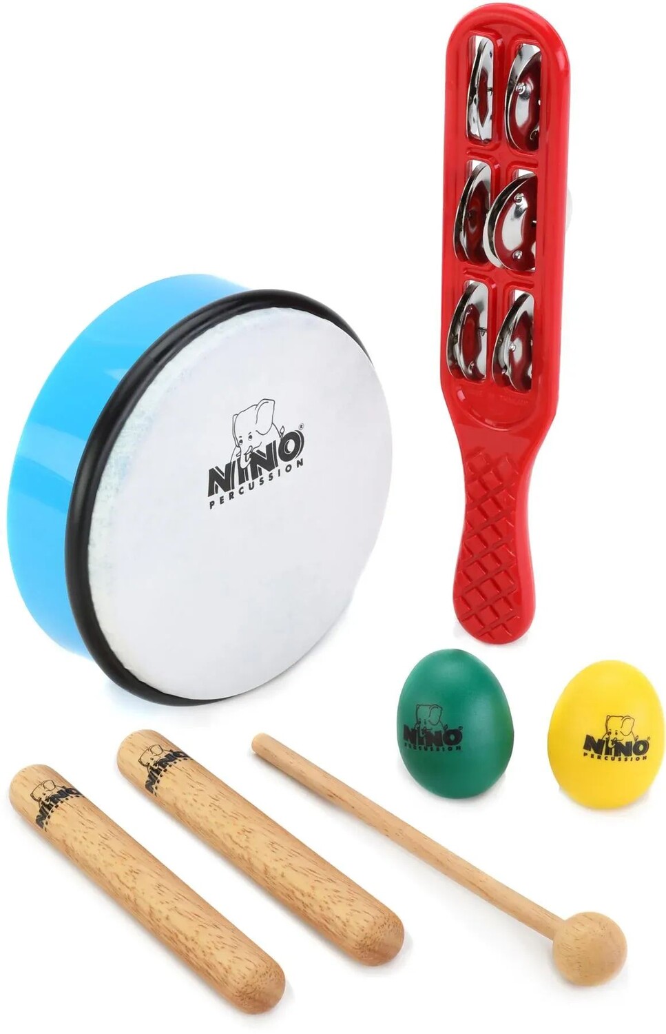 

Набор Nino Rhythm Set из 3 - 5 предметов смешанного перкуссионного набора