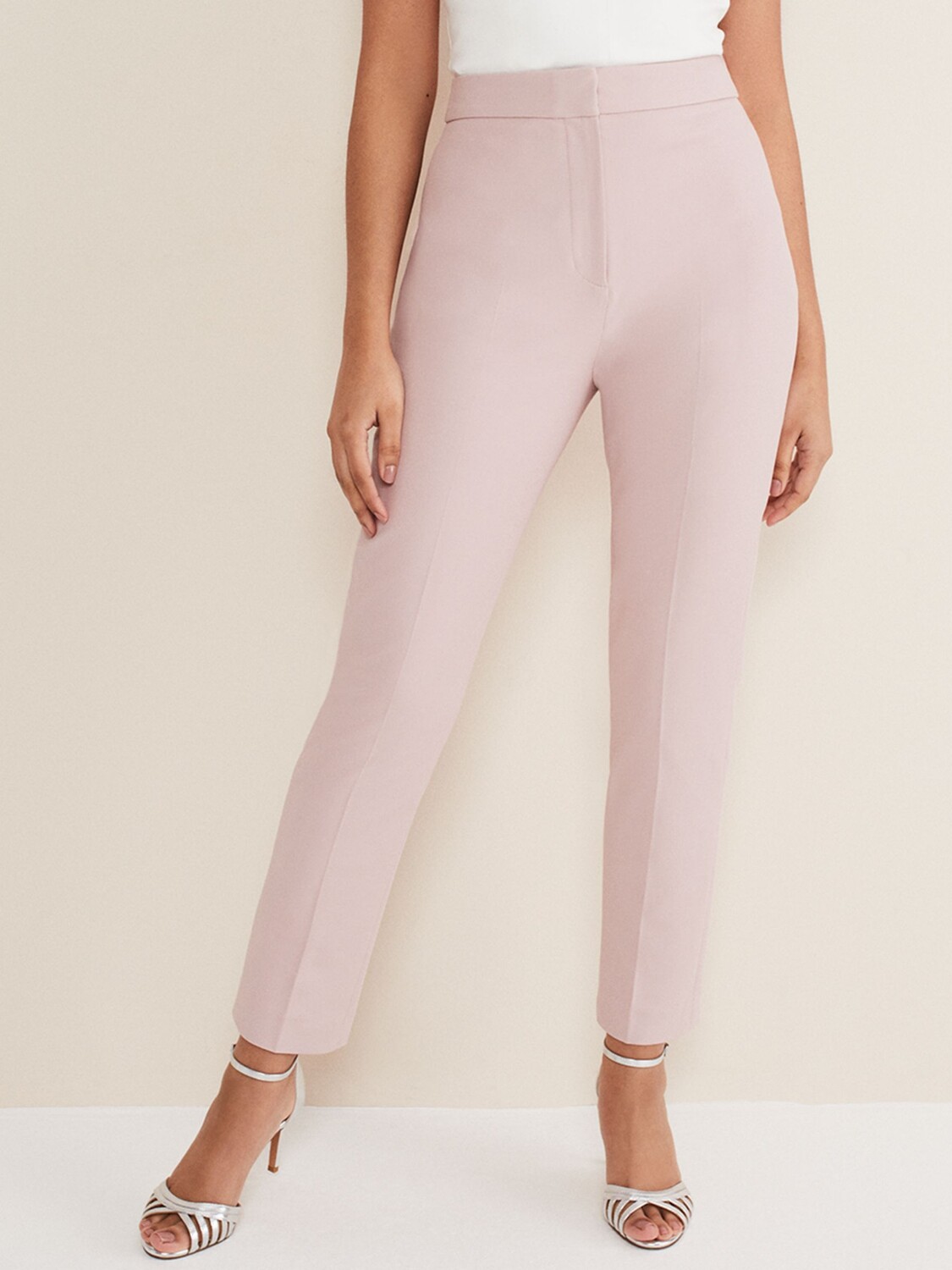 

Брюки Phase Eight Petite Eira, нежно-розовые, Розовый