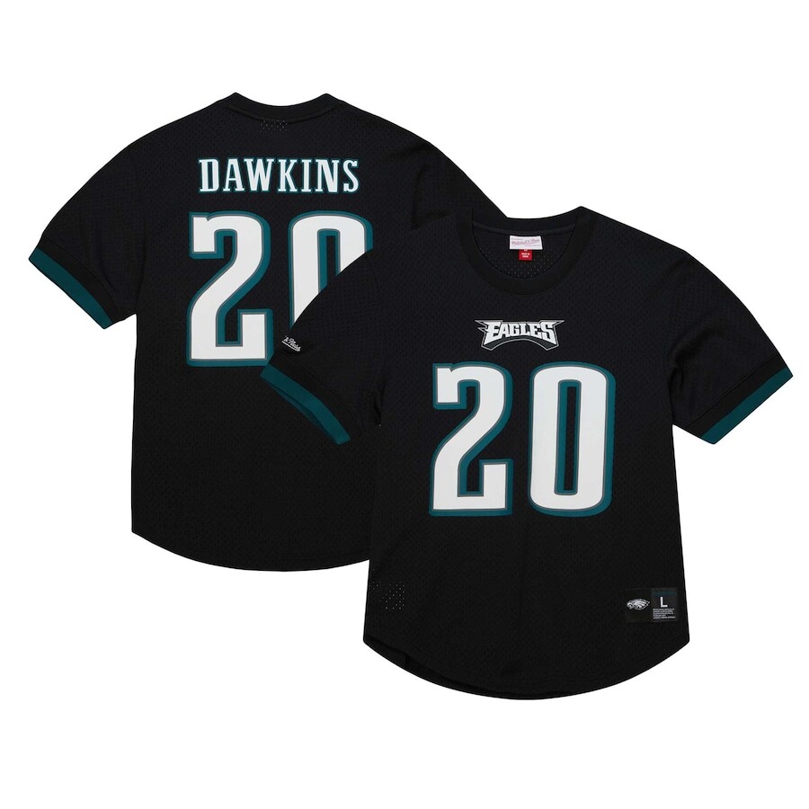 

Футболка с именем и номером Mitchell & Ness Philadelphia Eagles, черный