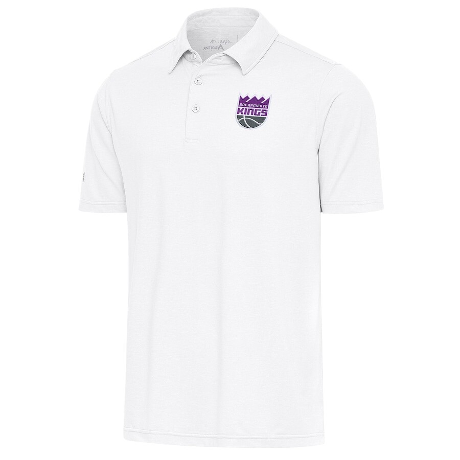

Поло с коротким рукавом Antigua Sacramento Kings, белый