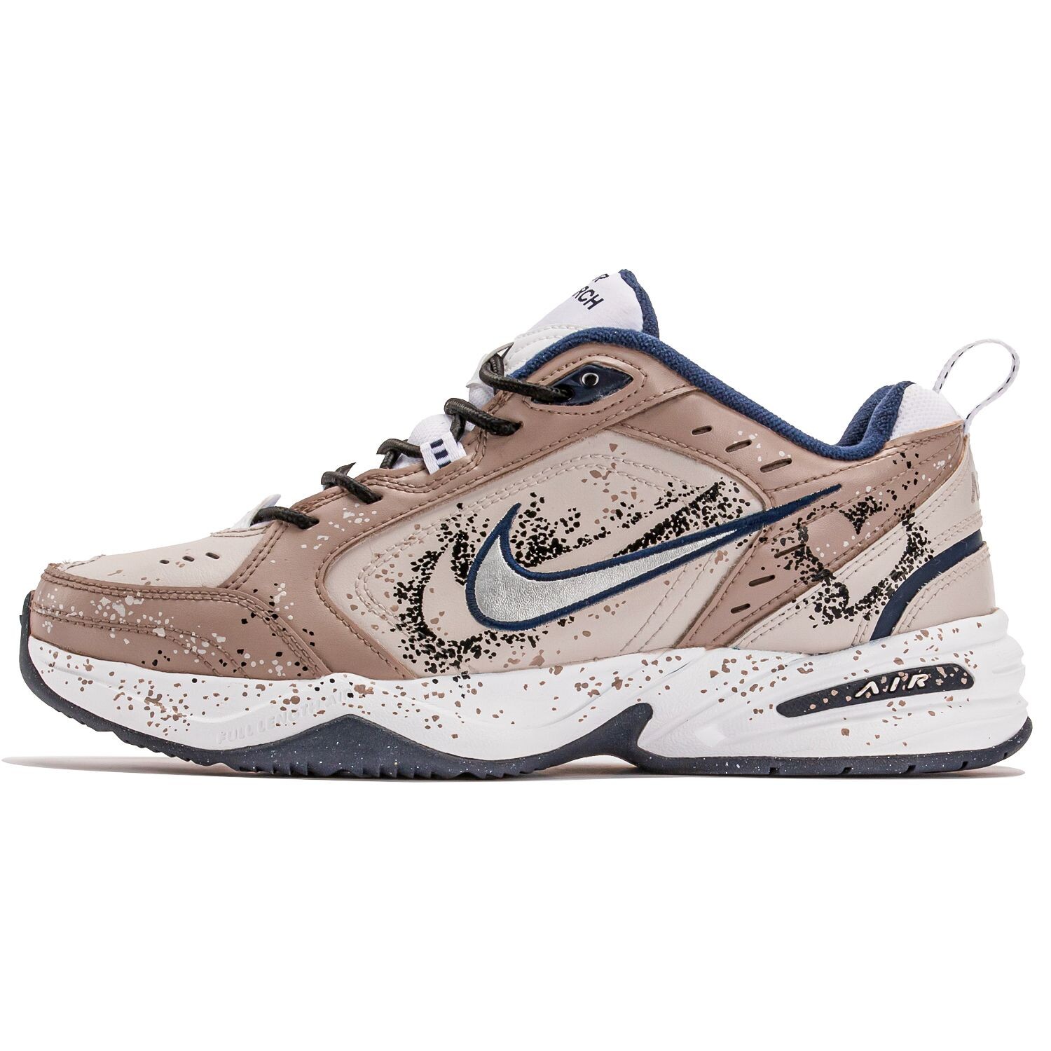 

Кроссовки Nike Air Monarch 4 Chunky Sneakers Unisex Low-top Brown/White, коричневый
