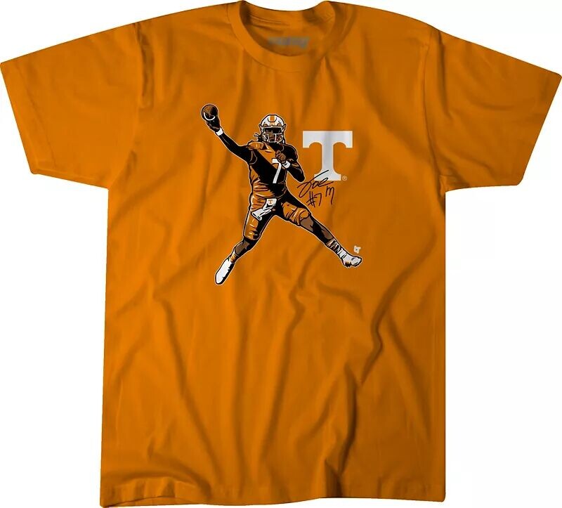 

Мужская футболка BreakingT Tennessee Volunteers Tennessee Orange Joe Milton