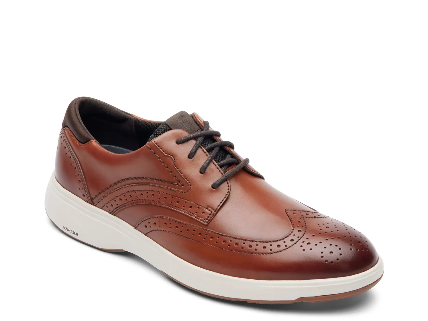 

Кроссовки Noah Wingtip Oxford Rockport, цвет tan
