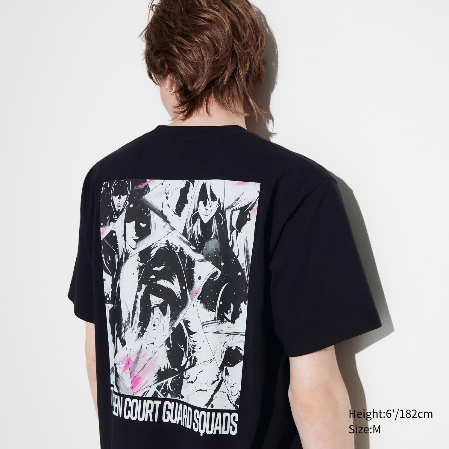 

Футболка с рисунком Bleach UT Uniqlo, черный