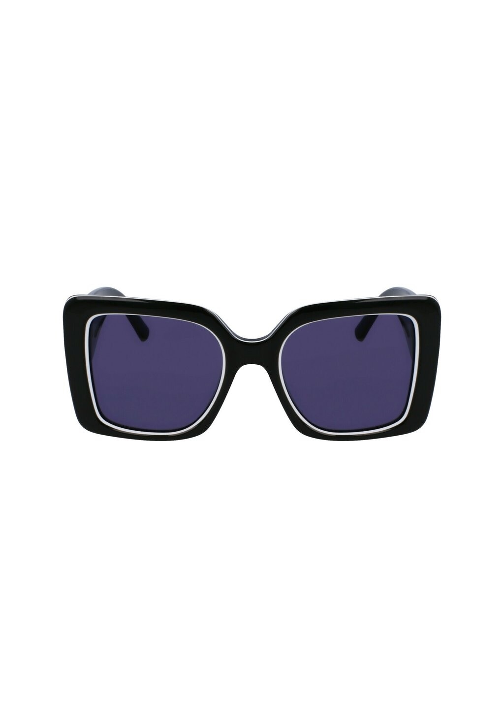 

Солнцезащитные очки KARL LAGERFELD, черно-белые