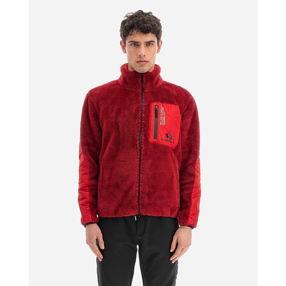

Толстовка La Martina Willie Full Zip, красный