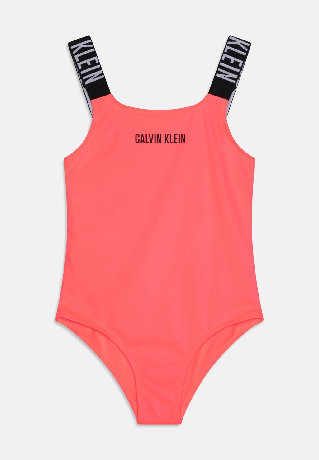 Купальник Swimsuit Calvin Klein Swimwear, цвет signal red white signal lamp red