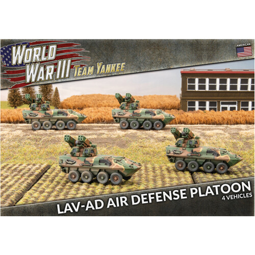 

Фигурки World War Iii: Team Yankee – Lav-Ad Air Defense Platoon (X4 Plastic)