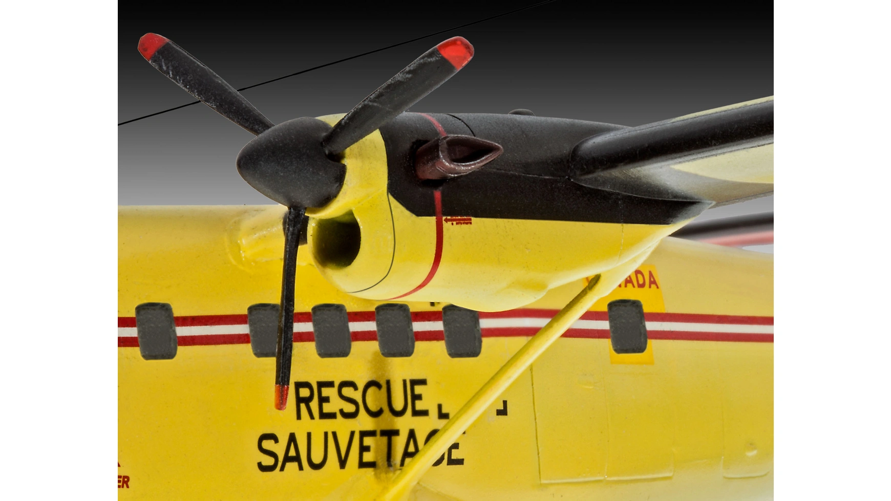 Revell DH C-6 Twin Otter полет над библией первый год
