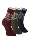 

Носки WINTER PACK 3 Crea Socks, бордовый