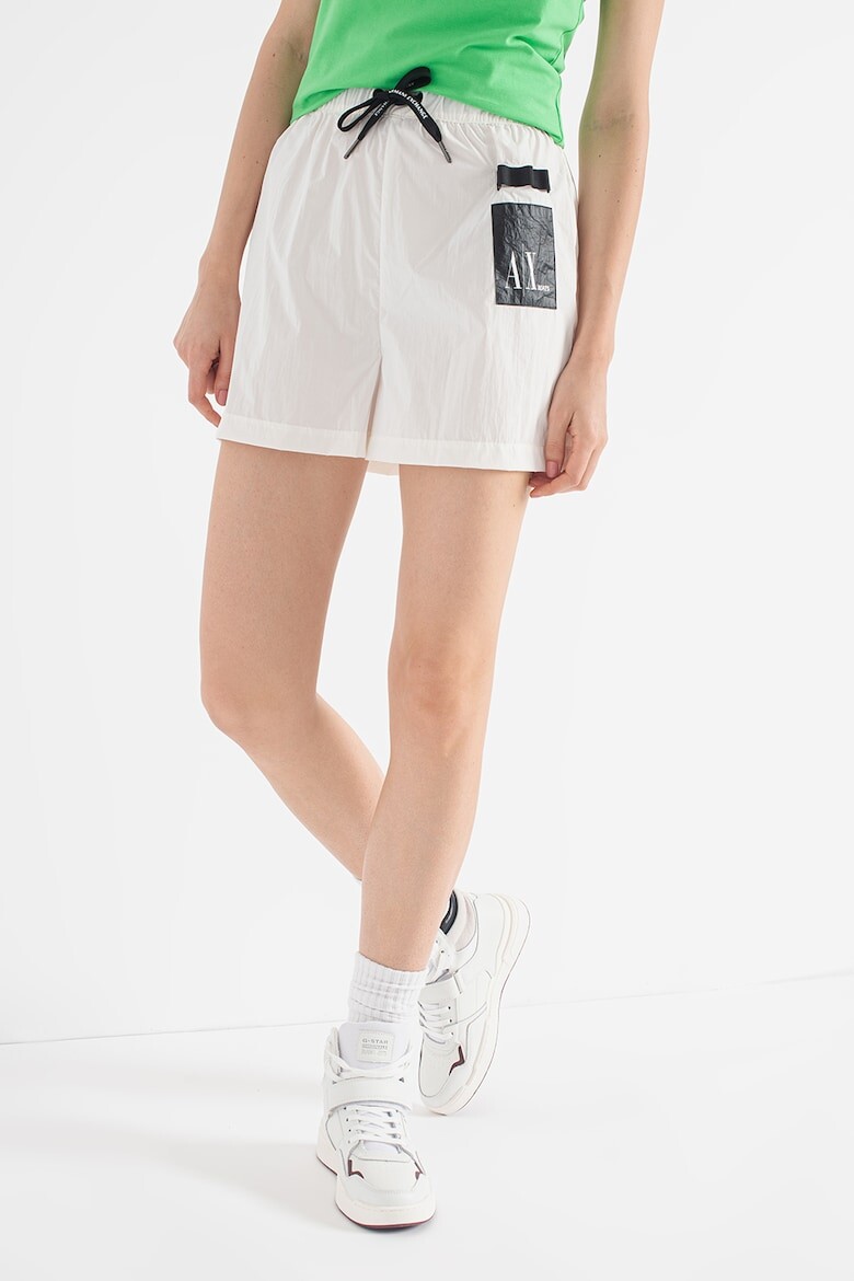 

Короткие брюки с регулируемой талией Armani Exchange, белый