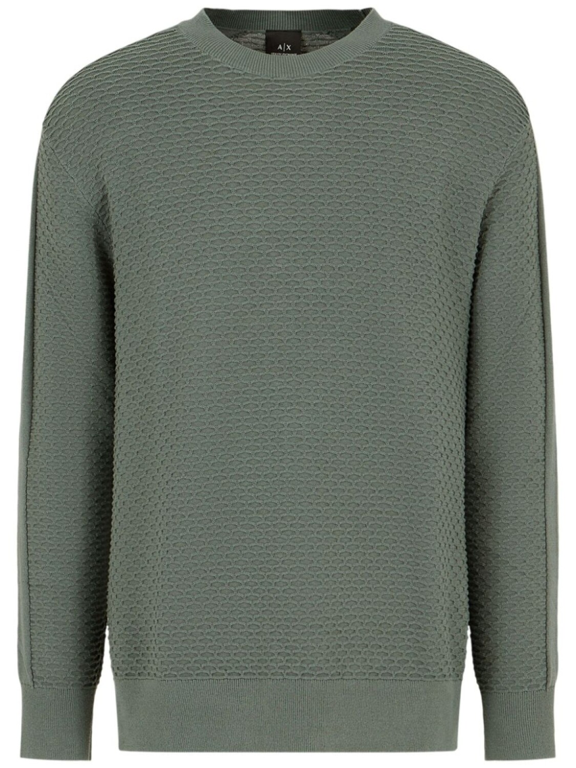 

Armani Exchange фактурный джемпер, зеленый