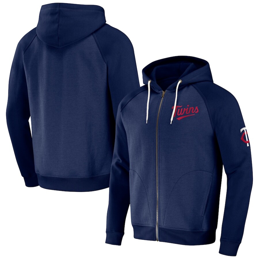 

Толстовка на молнии Darius Rucker Collection by Fanatics Minnesota Twins, нави