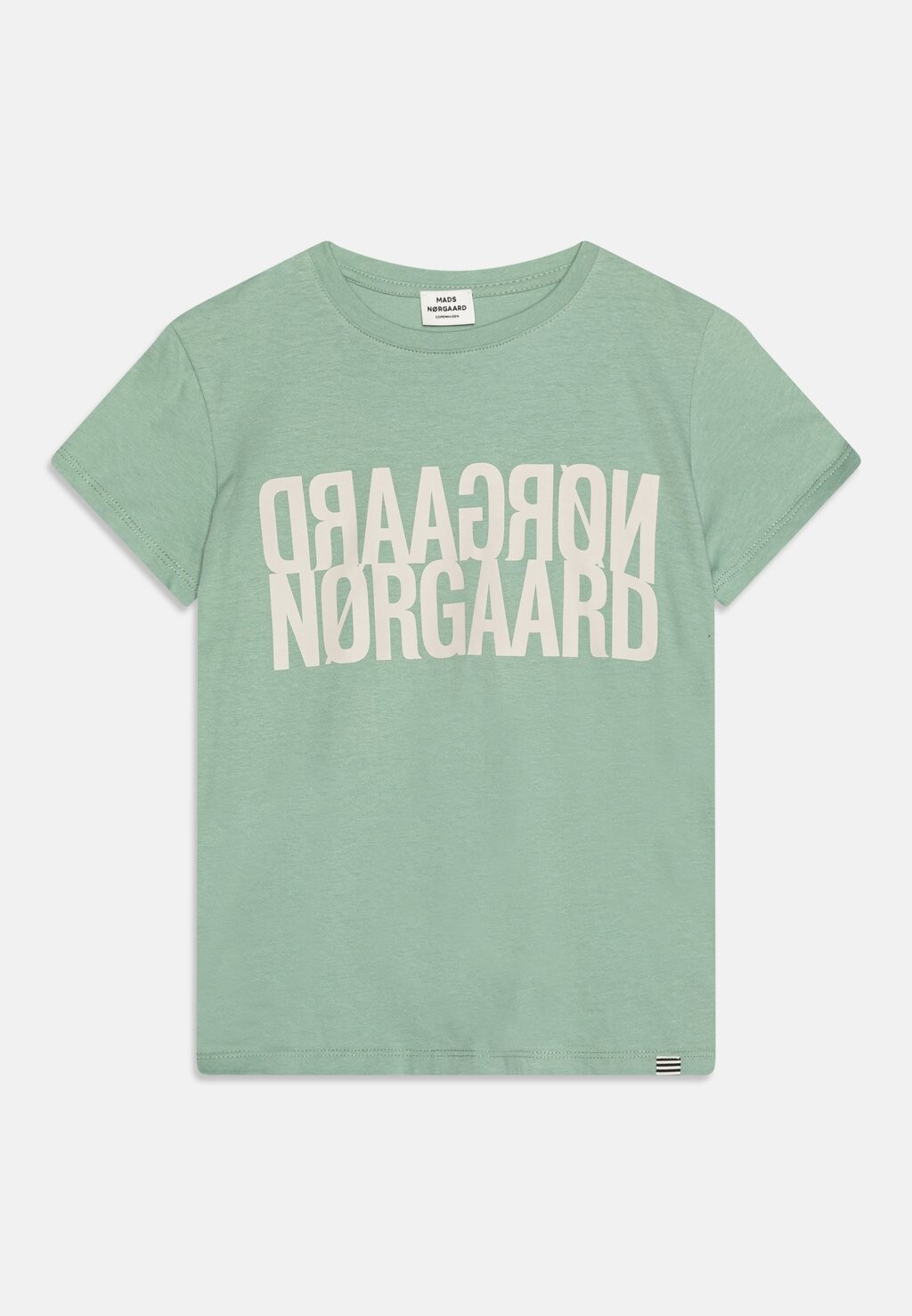 

Футболка с принтом SINGLE TUVINA TEE UNISEX Mads Nørgaard, цвет jadeite