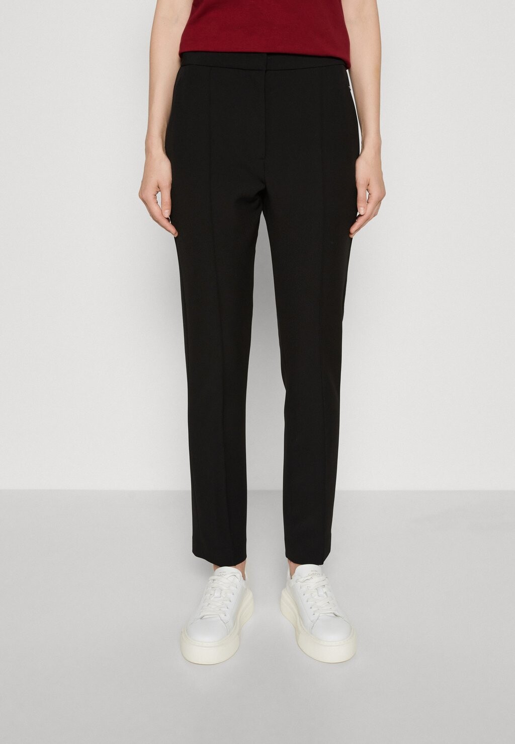 

Чиносы ANKLE SLIM PANT Tommy Hilfiger, черный
