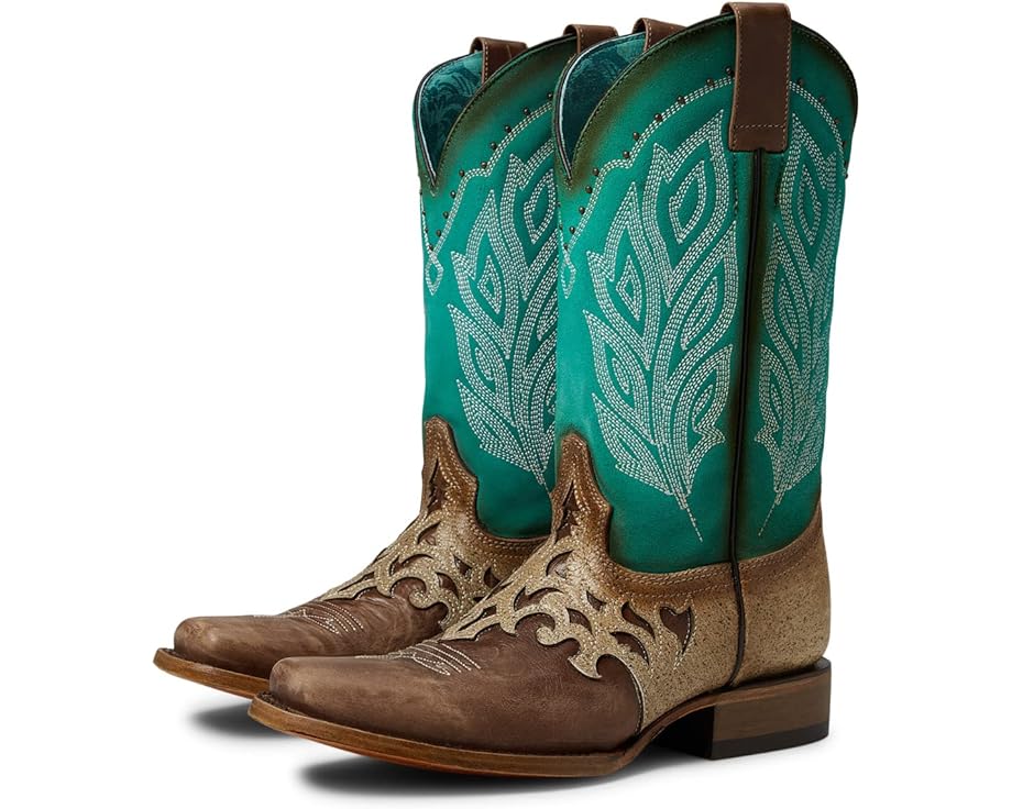 Ботинки Corral Boots Z5131, цвет Brown/Turquoise коврик homium home 2шт turquoise grey brown set2mat05