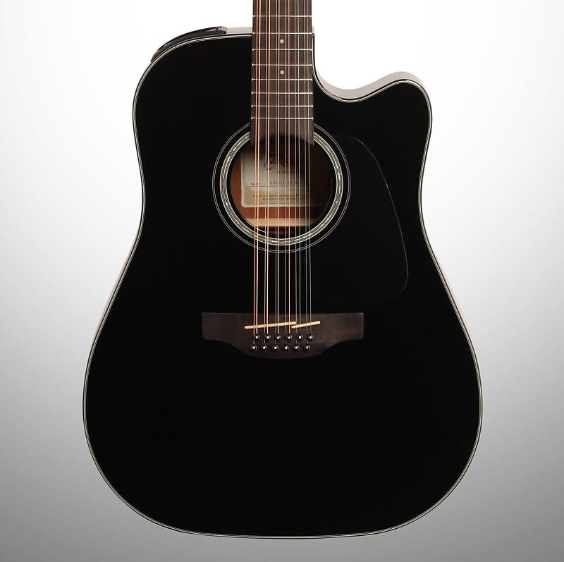 

Акустическая гитара Takamine GD30CE12 Cutaway Acoustic-Electric Guitar, 12-String, Black