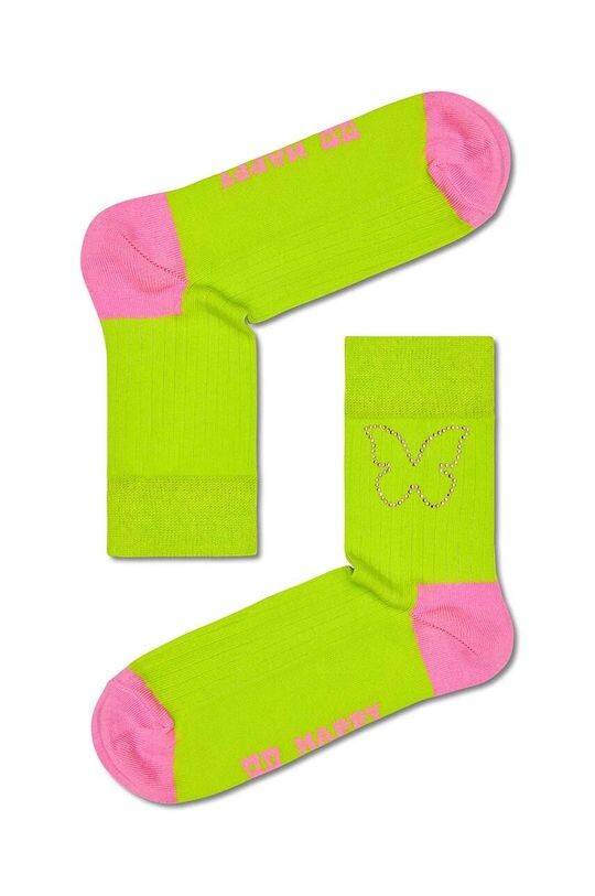 

Носки со стразами и стразами 1/2 размера Happy Socks, зеленый