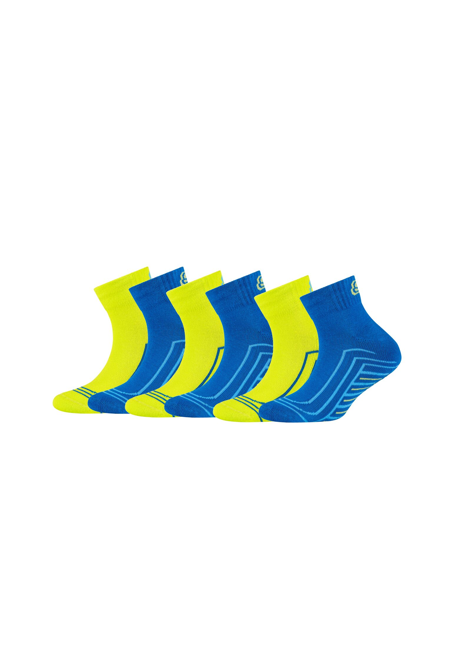 Носки Skechers 6 шт cushioned, цвет skydiver