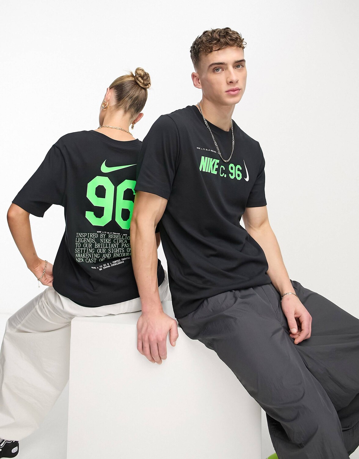 

Черная футболка унисекс Nike Basketball Circa Dri-Fit