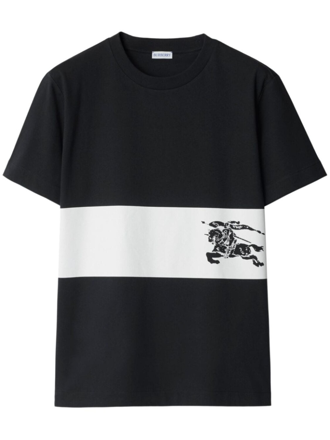 

Burberry футболка из хлопка с принтом EKD, черный