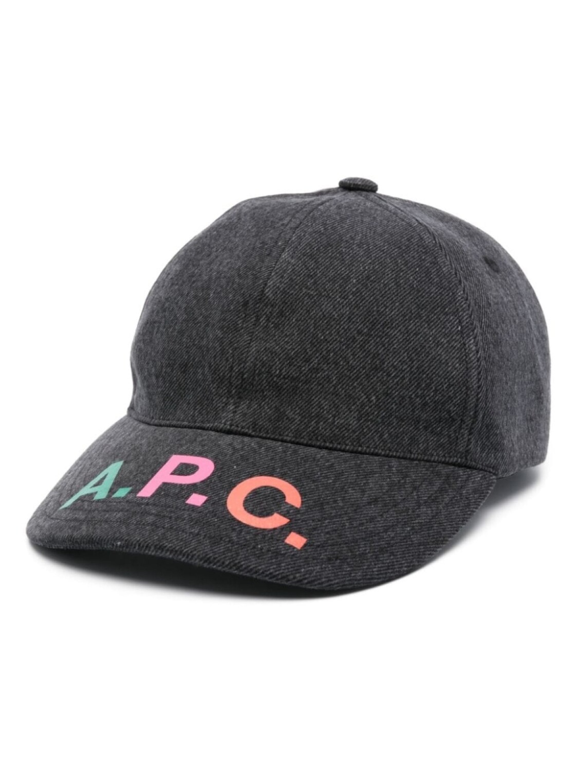 

A.P.C. бейсболка с логотипом, серый