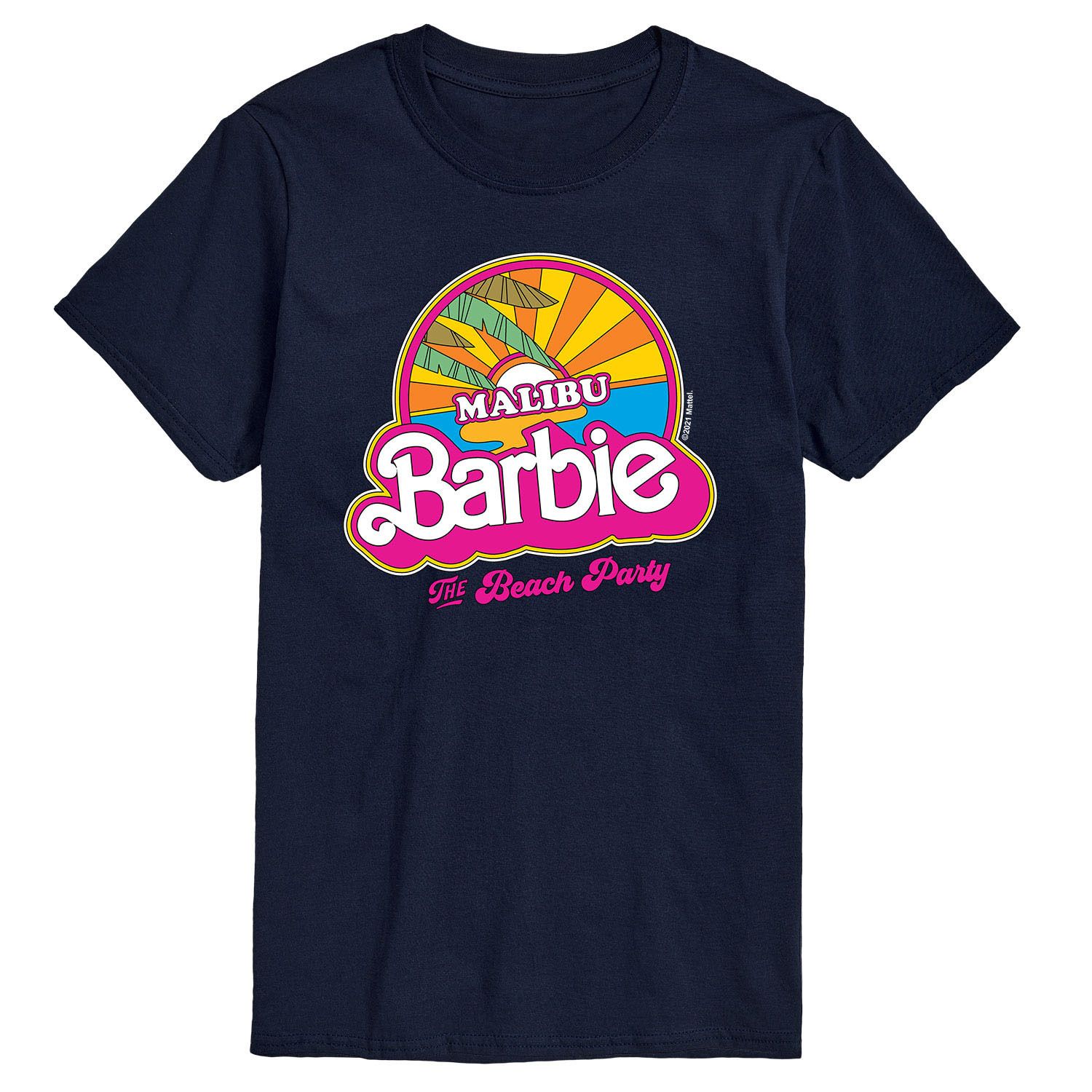 Мужская футболка Барби Малибу Licensed Character футболка с рисунком барби малибу для юниоров licensed character