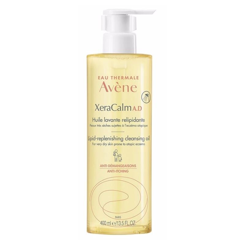 

Avene XeraCalm A.D Липидовосполняющее очищающее масло 400 мл