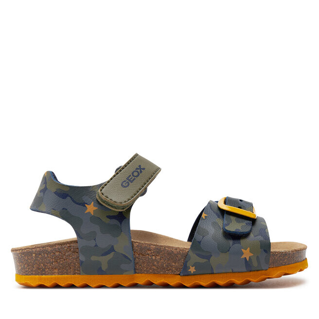 

Сандалии Geox B Sandal Chalki Boy B922QA 00454 C3375 S Sage/Ochreyellow, зеленый