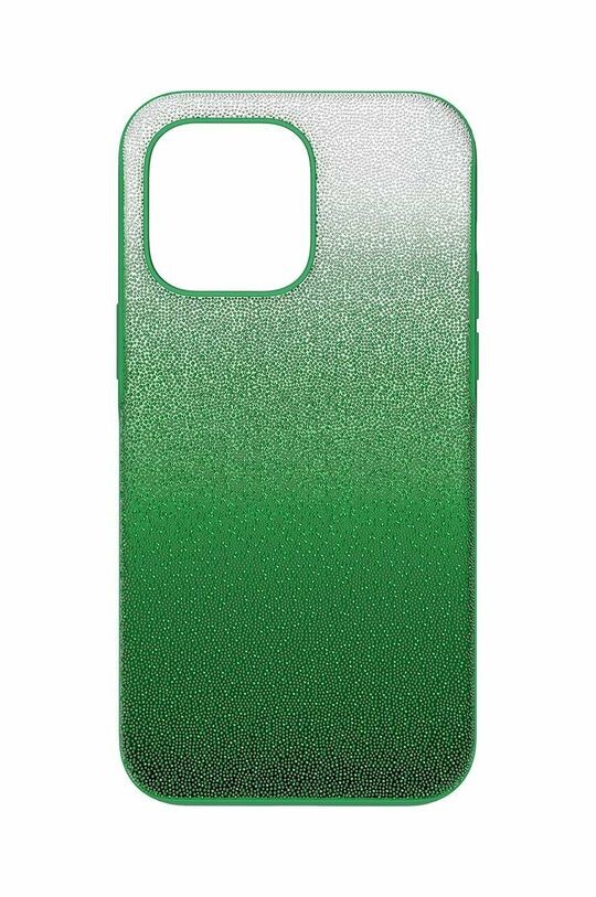 

Чехол для телефона 5650680 HIGH 14 PRO MAX Swarovski, зеленый