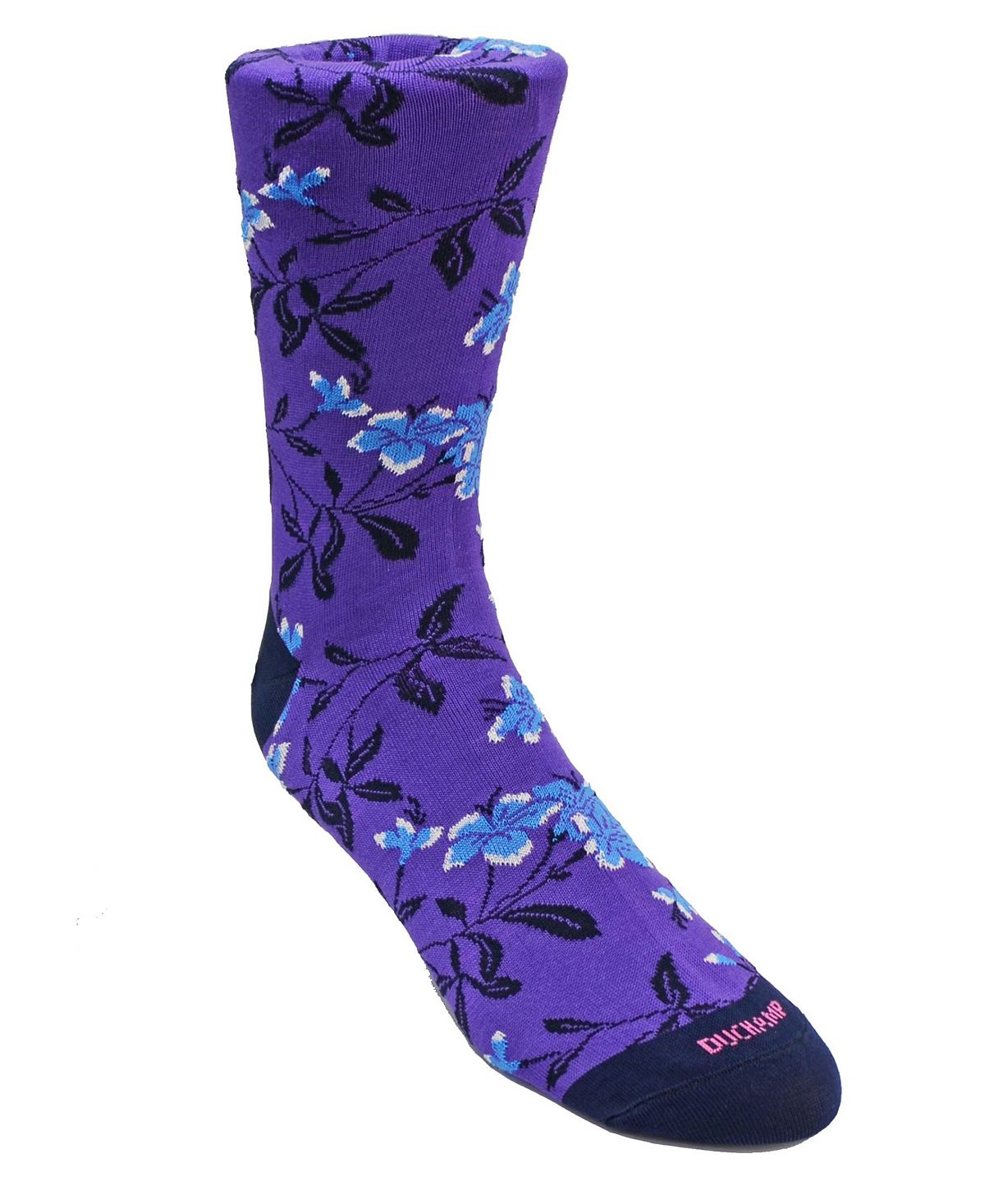 цена Мужские классические носки с цветочным принтом DUCHAMP LONDON