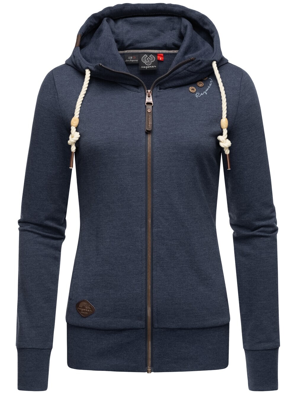 

Толстовка на молнии Ragwear Paya, темно-синий