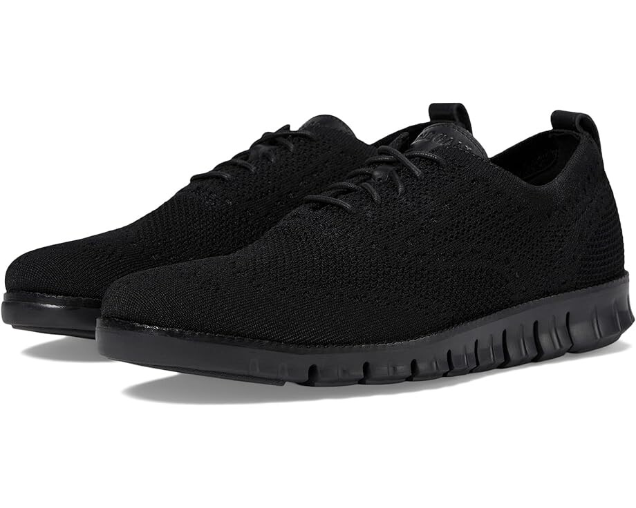 

Оксфорды Cole Haan Zerogrand Stitchlite Oxford, цвет Black Knit/Black