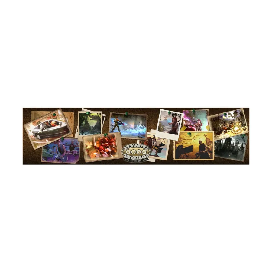 

Экран GM и мини-настройки, Savage Worlds - Adventure Edition