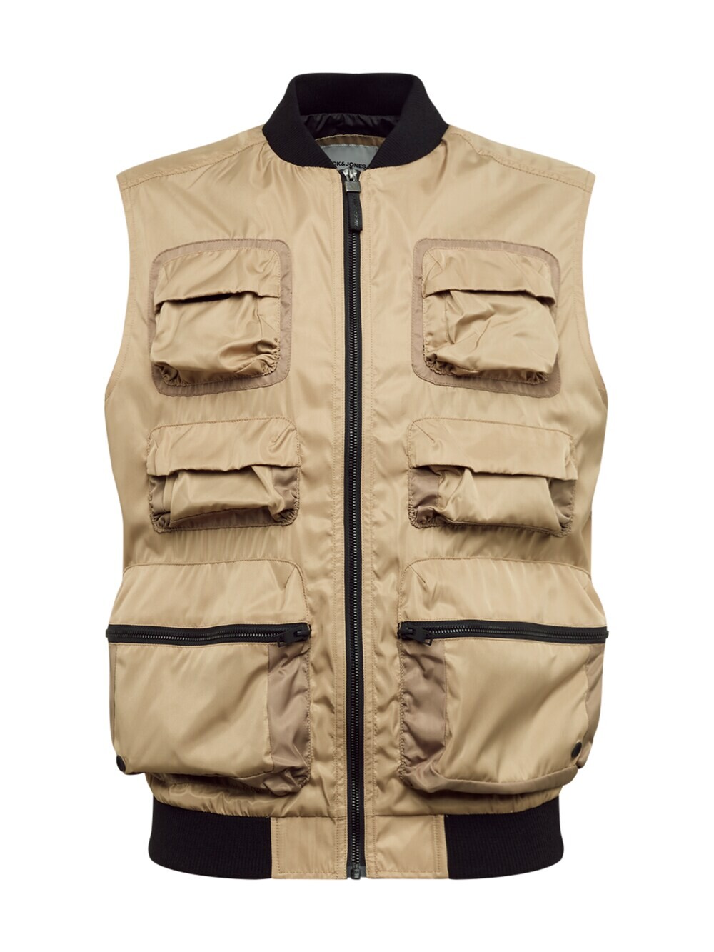

Жилет JACK & JONES Utility, бежевый