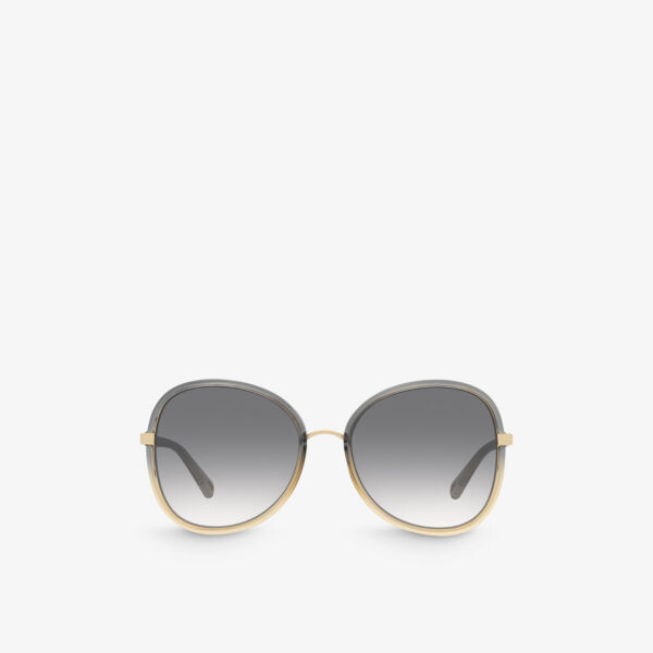 

Солнцезащитные очки ch0030s в ацетатной оправе-бабочке Chloé, серый