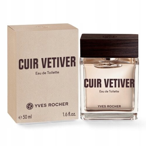 Туалетная вода, 50 мл Yves Rocher, Cuir Vétiver