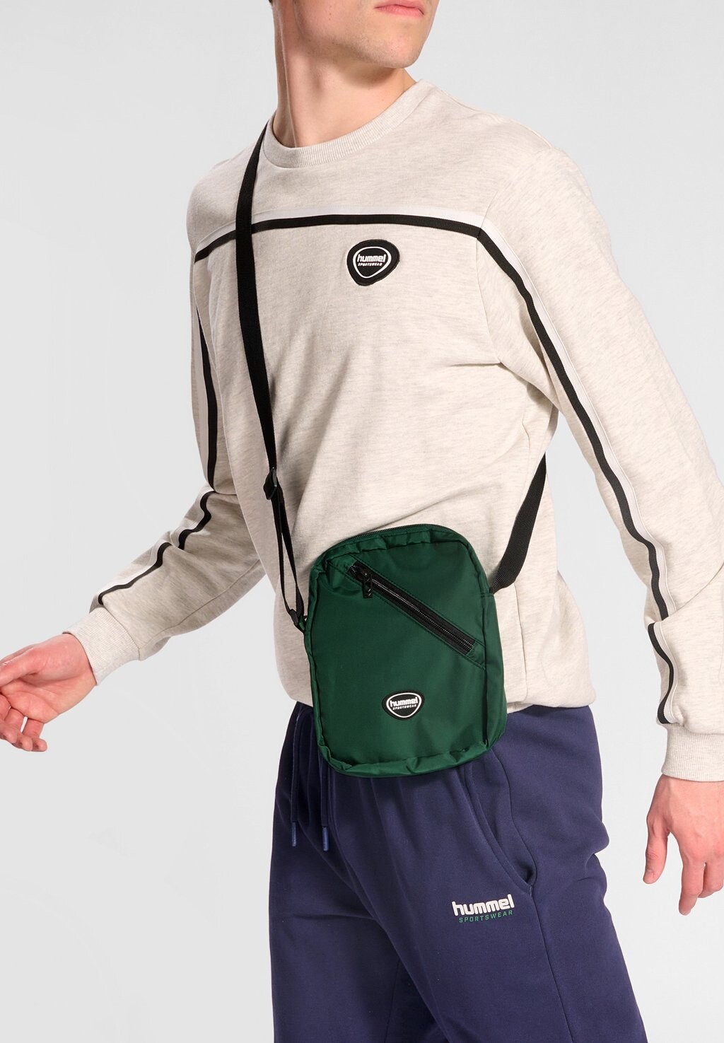 

Сумка через плечо UNISEX Hummel, темно-зеленый