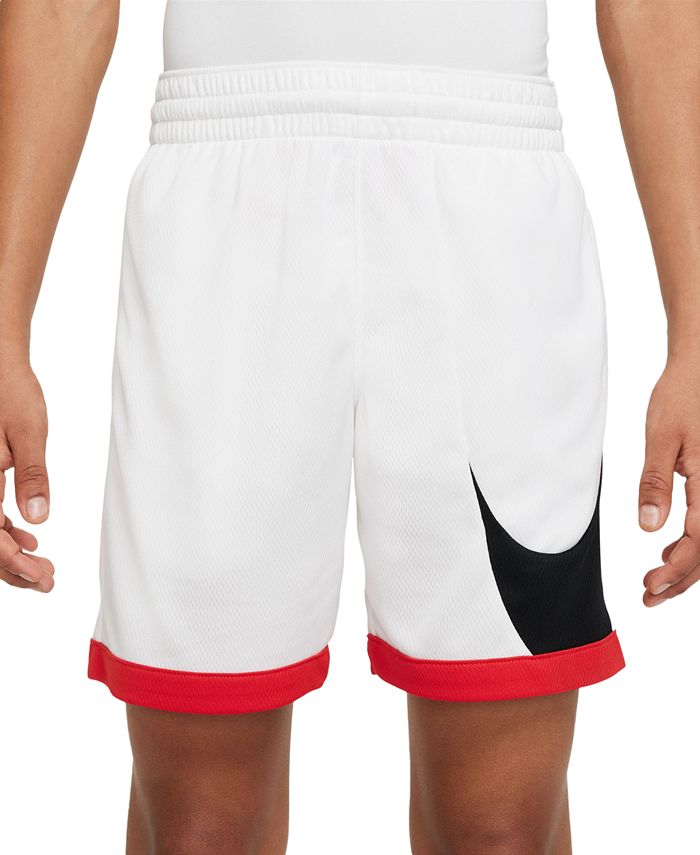 цена Баскетбольные шорты стандартного кроя с цветными блоками Big Boys Dri-FIT Nike, мультиколор